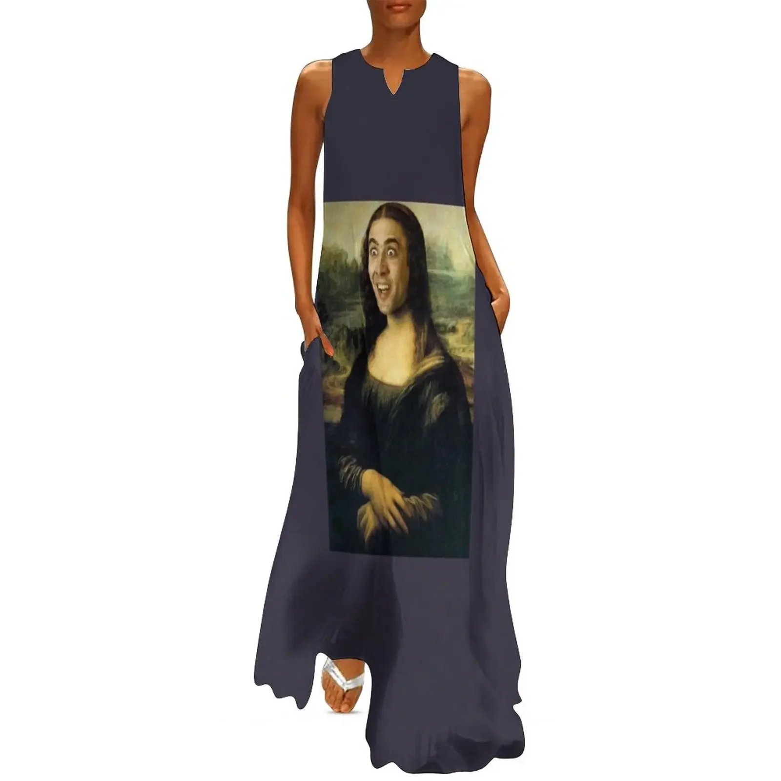 

Vintage Nicholas Cage Gift Movie Fans Long Dress luxury women's party dress evening prom Dress