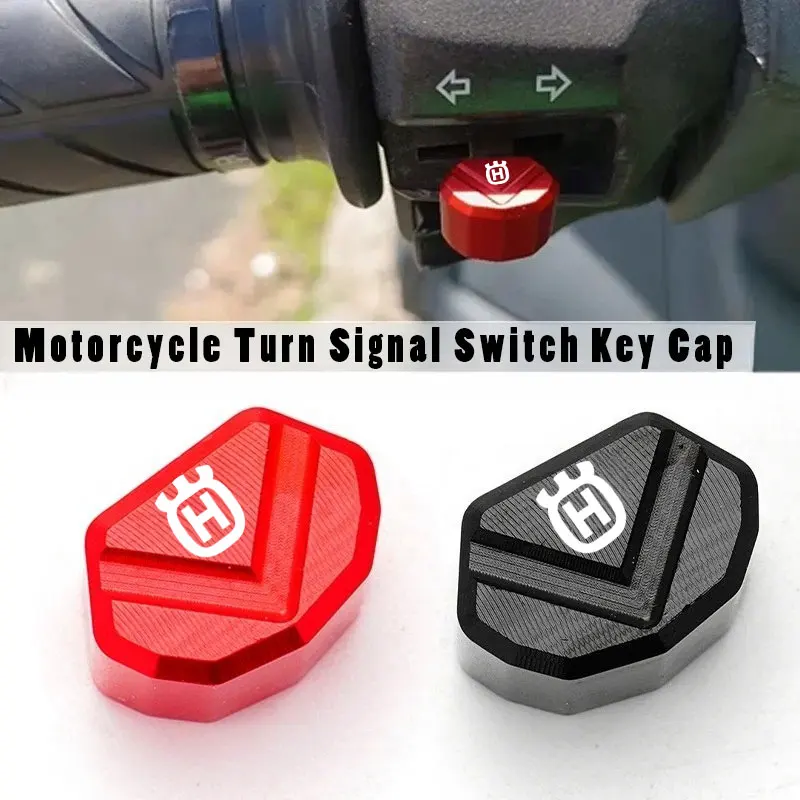 new For Husqvarna Svartpilen 401 250 801 701 Vitpilen401 801 Norden901 CNC Motorcycle Switch Button Turn Signal Switch Key Cap