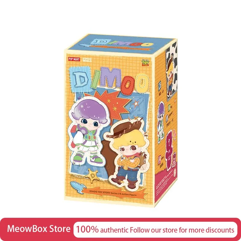 Authentic Pop Mart Dimoo Toy Story Series 1/8 Scale Articulated