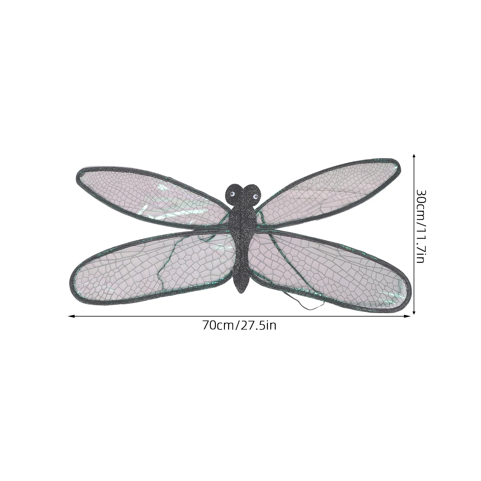 Dragonfly Wings Costume Prop Realistic Lightweight Adult Cosplay Wings For Women Men Party Stage Performance Themed Event