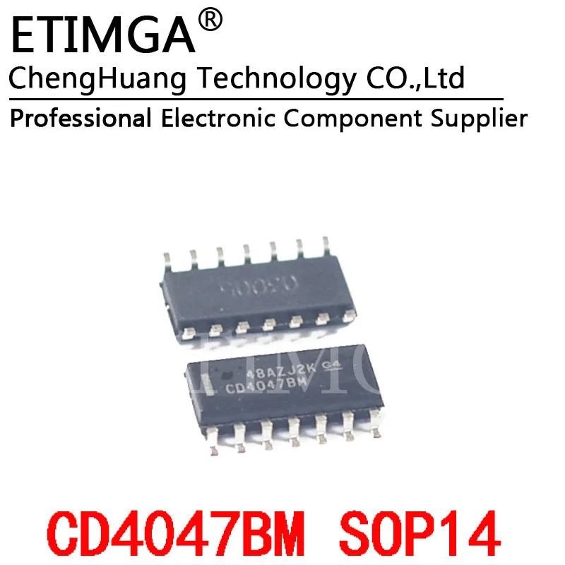 5PCS/LOT Original CD4047BM SOP14C MOS Low-power monostable unstable multivibrator