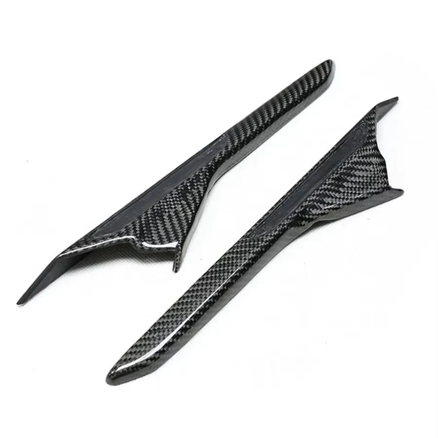 For BMW series M5 F90 2017+ carbon fiber leaf panel air vent side wind blade air vent side decorative Upgrade Car Accessories