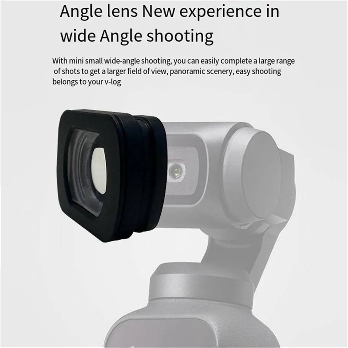 

Новинка AABFK, подходит для телескопа DJI Osmo Pocket 3, карманной камеры Osmo 110 ° Аксессуары для широкоугольных линз