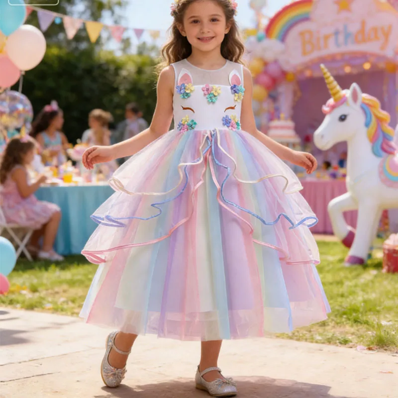 carnival-colorful-unicorn-dress-girl-princess-costume-white-long-unicorn-rainbow-wedding-birthday-party-dress-pageant-fancy-gown