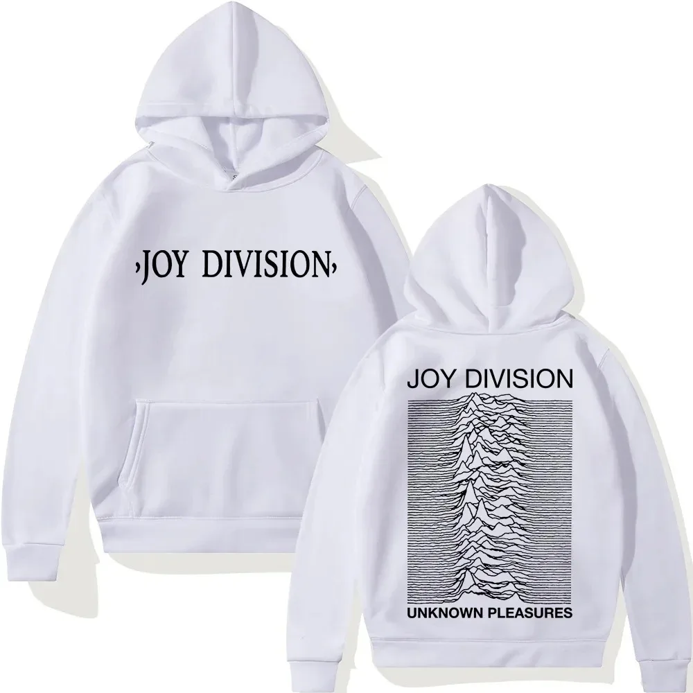 JOY Division - Hip Hop Style Hoodie Men Women Large Size Sweatshirt Black Street Wear Couples Fashion Casual Sweatshirt