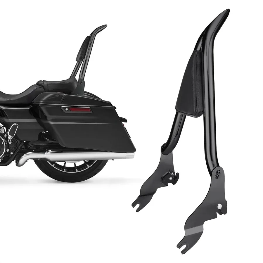 

Съемная спинка заднего пассажира для мотоциклов Harley Touring 20092024 CVO Road King Road Glide Street Glide Elec