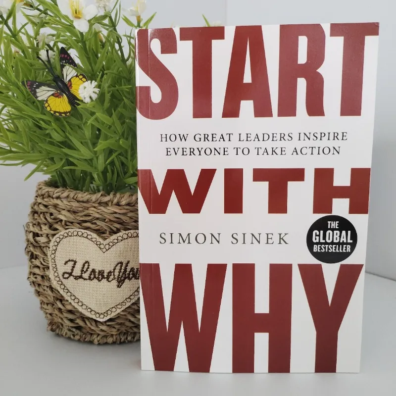 Find Your Why & Start with Why By Simon Sinek Motivational Management & Leadership Business English Novel Books Paperback