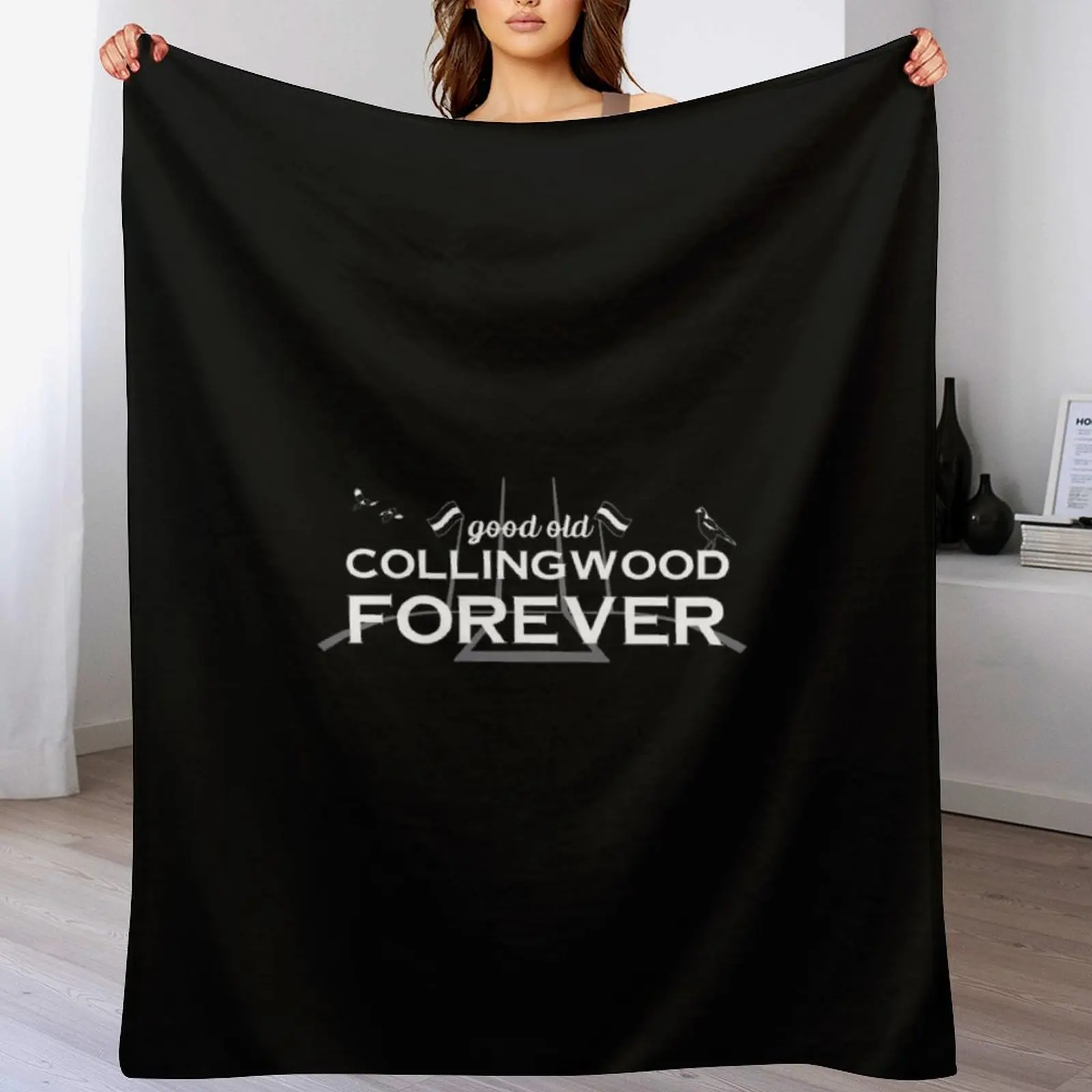 

Good Old Collingwood Forever Collingwood Theme Song Classic T-Shirt Throw Blanket for babies Hairys Multi-Purpose Blankets