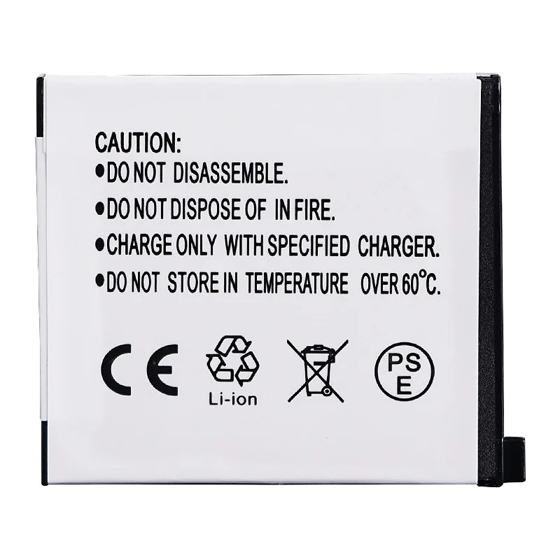 Replacement Camera Battery CNP-60 3.7V 1200mAh For Casio EX-Z80 S10 Z85 Z80 Z90 S12Z9 FS10  Z20 Z29 CNP 60 CNP60 NP60