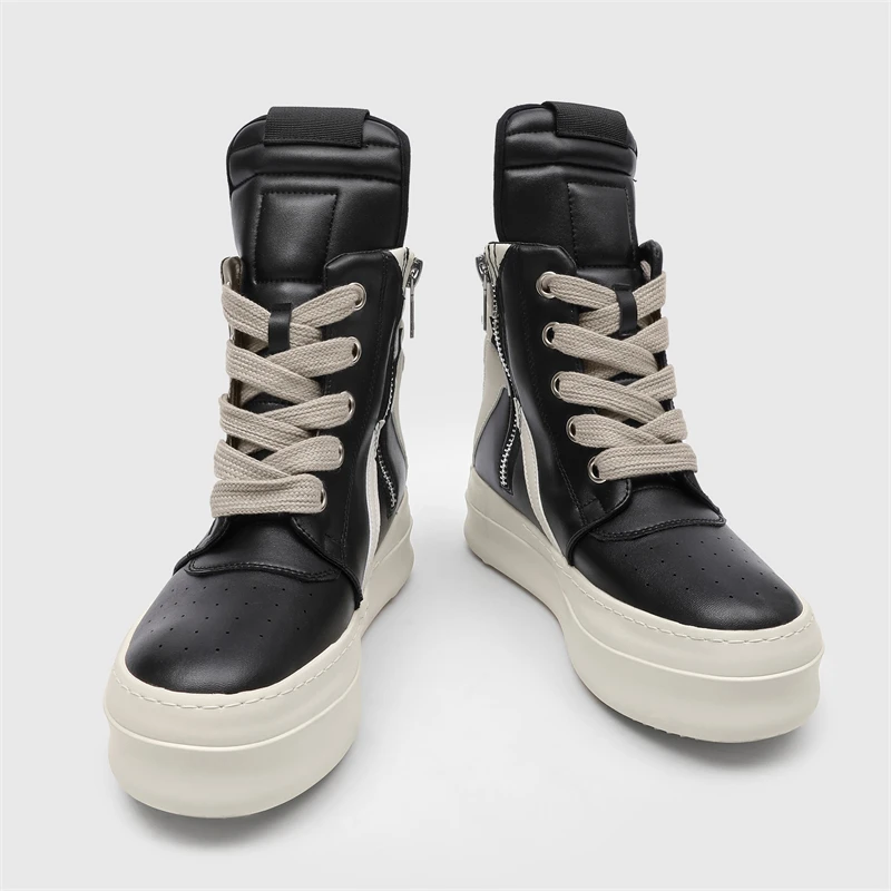 

Authentic men's shoes, casual women's street photography, cool, windproof winter waterproof fashionable design thick soled shoes