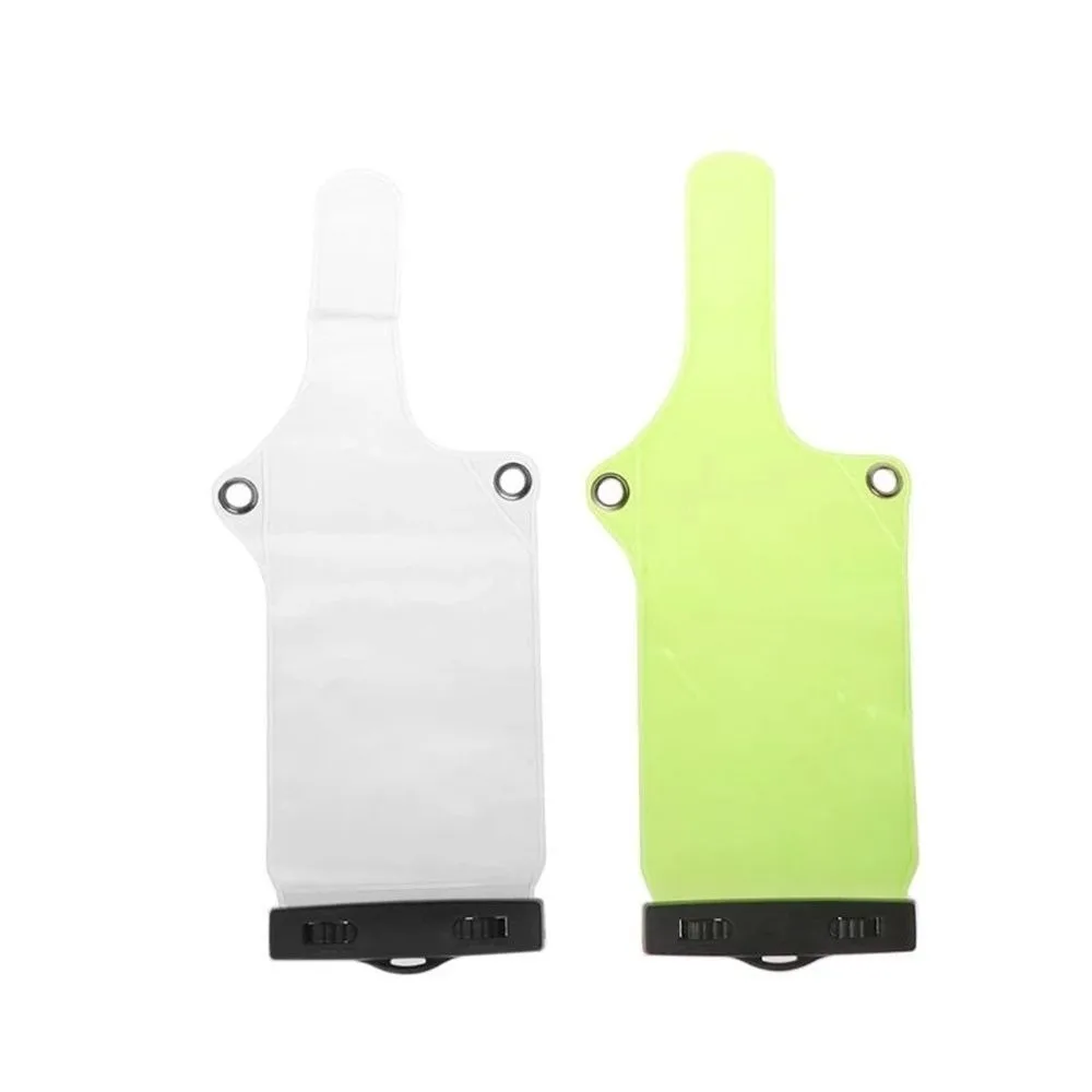 Waterproof Walkie Talkie Bag Bustproof PVC Walkie Talkie Protective Case Practical Lightweight Two-Way Radios Protector