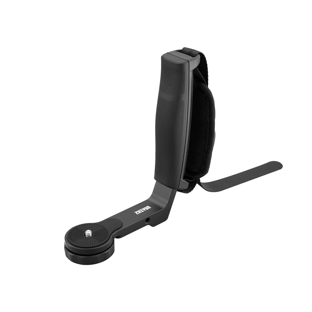 ZHIYUN BR1F02 크레인 2S 핸들 L 브래킷 트랜스마운트 미니 그립 1/4 나사 LED 라이트/모니터용 스태빌라이저 짐벌