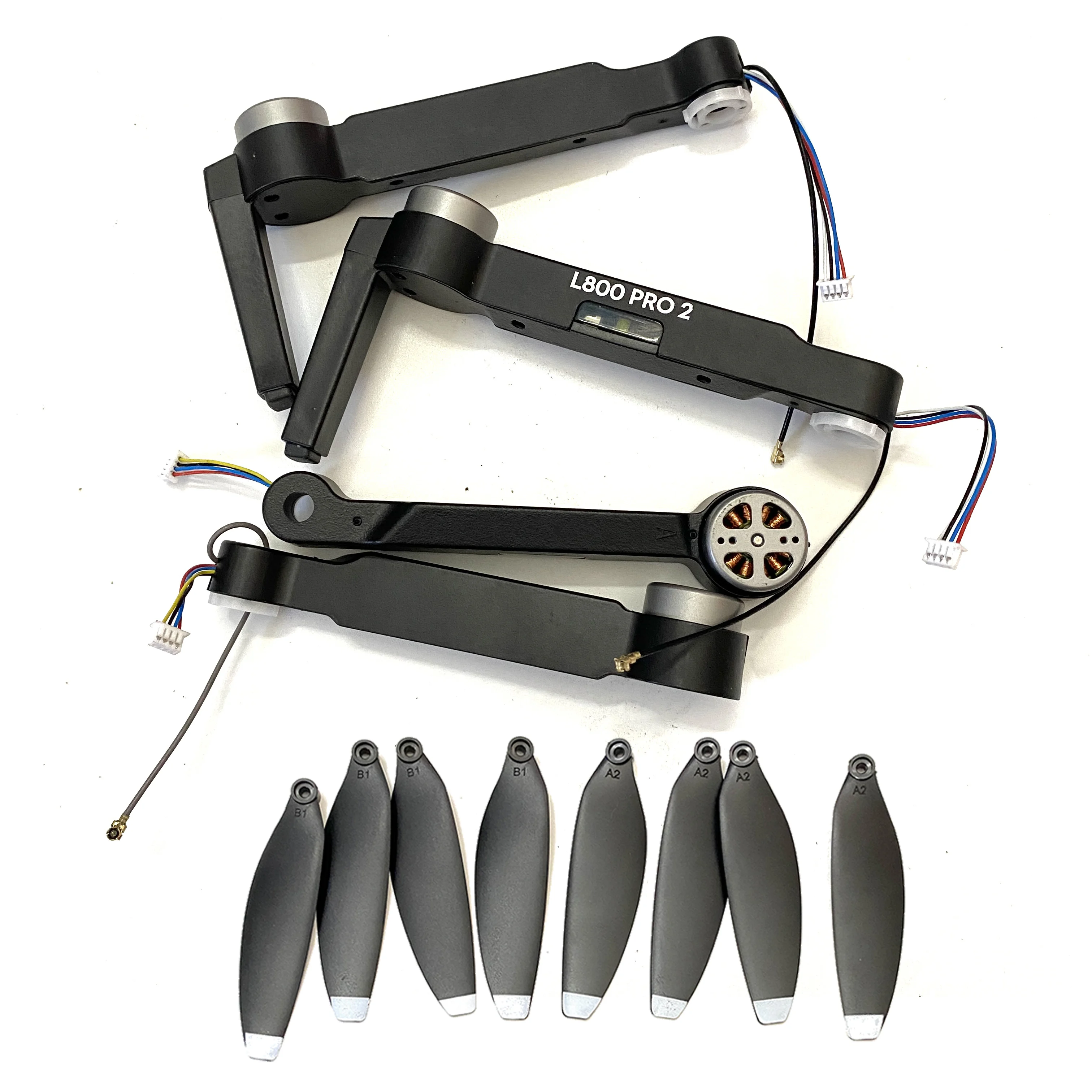 Original L800 PRO2 Spare Part L900 PRO 2 Propeller Blade Wing / Motor Arm with Engine RC Drone Accessory