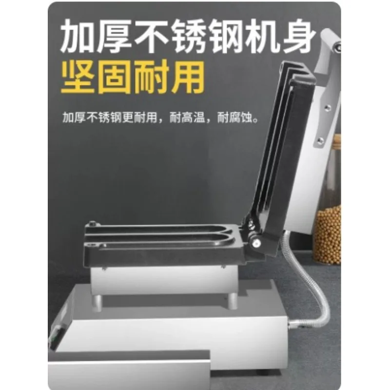 Commercial Grilled Chicken Roll Burrito Machine Street Food BBQ Pancake Wrap Maker