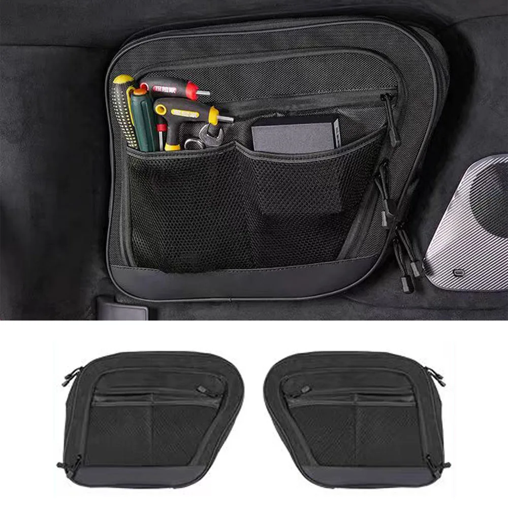

2024 2025 Rear Trunk Side Window Storage Bag Tailgate Expansion Storage Bag Storage Bag Interior Fit For BYD Formula Leopard 8