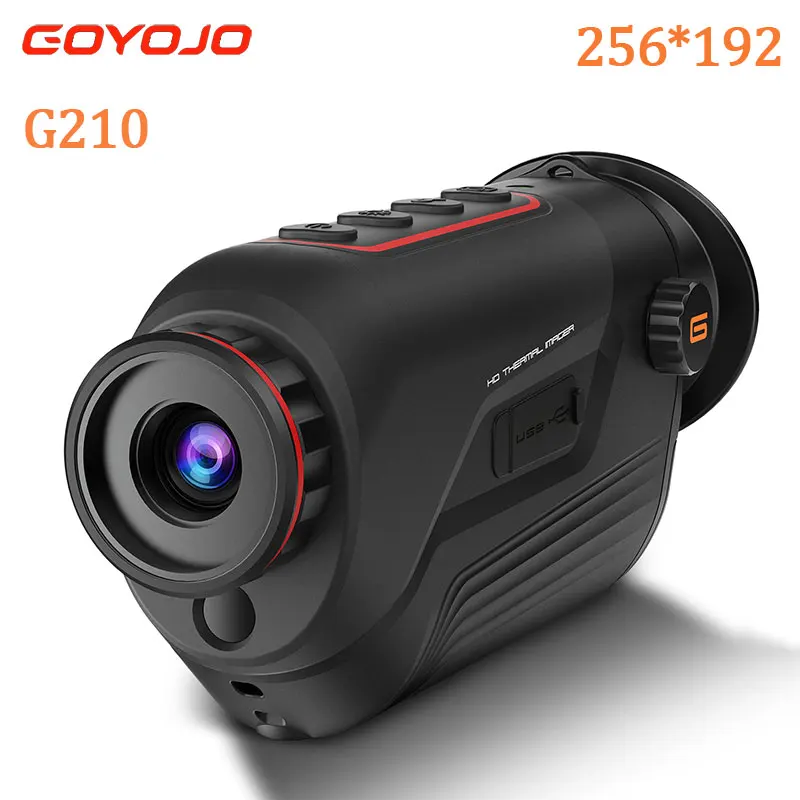 GOYOJO Thermal Imaging 256x192 Thermal Monocular Monoscope Camera Adults Focal Lens Vision Goggles Thermal Scopes Night Hunting