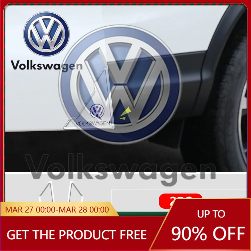

Emblems For VW Volkswagen Car Sticker Car Transparent Door Corner Protection Decals Stickers Car Styling For Volkswagen VW GTI G