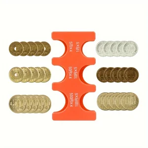 Penyelenggara Koin Portabel Mini, Tempat Koin Plastik Portabel, Penyimpanan Mata Uang Jepang & Korea Multi-Slot, Pengelolaan Uang 8 penjualan terbaik lego thailand palace - №