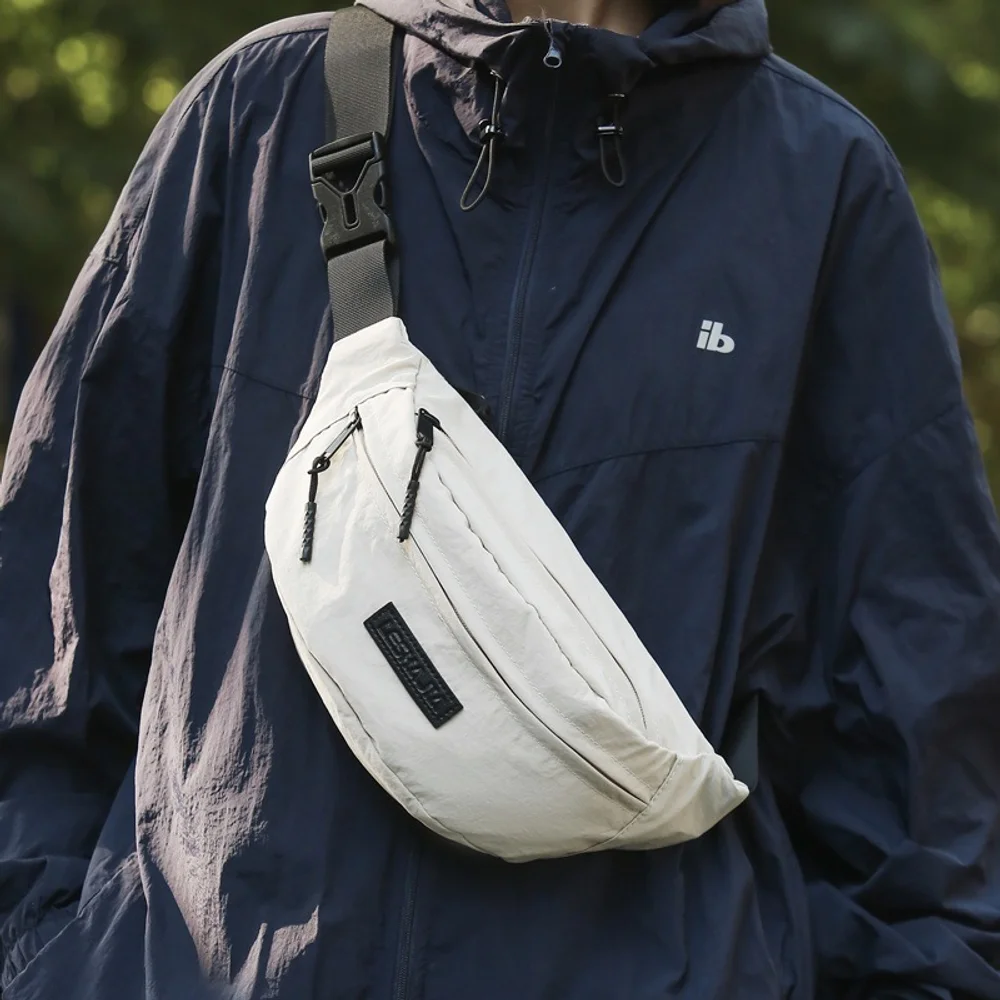 

Mobile phone chest bag, men's new sports and leisure single shoulder backpack, waist bag, versatile crossbody bag, cycling bag