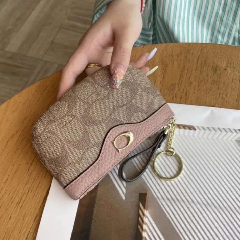 2026 Neue Klassische Kleine Geldbörse mit Blumenmuster, Damen-Mini-Geldbörse, Münzbeutel, Kleingeldtasche, Leder-Geldbörse, Aufbewahrungstasche, Kartenetui – Detail 5