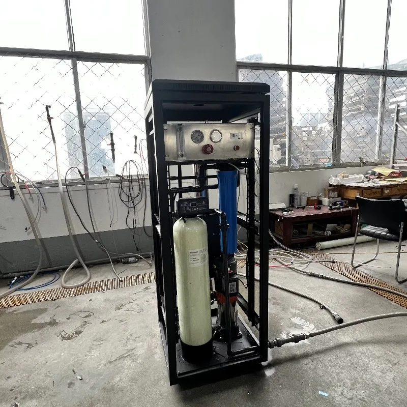 Commercial Automatic Deionisation Water Treatment Equipment Industrial RO Water Purifier System with PLC Pump for Water Storage