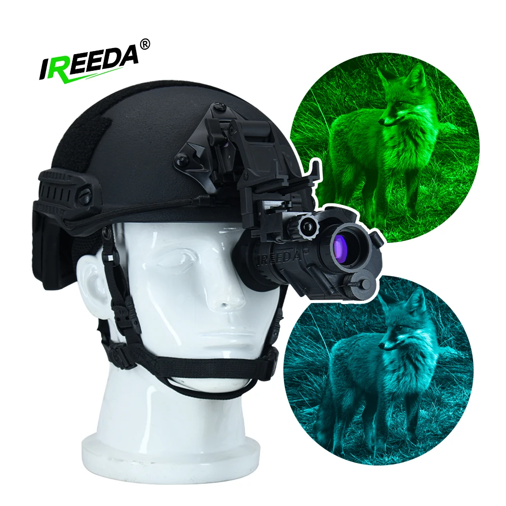 Factory Price PVS1440 FOV40° Night Vision Monocular FOM1400-1800 White Phosphor with IR Illuminator Outdoor Observation