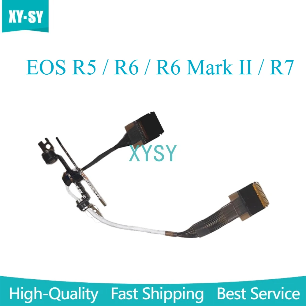

New for Canon EOS R5 / R6 / R6 Mark II / R7 Display Screen LCD Flip Hinge Rotating Shaft Flex Cable Assy Camera Repair Parts