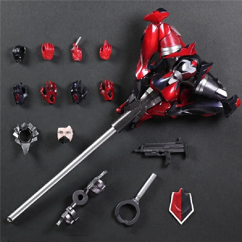 Figur Aksi Play Arts Harley Quinn DC, Boneka Koleksi yang Dapat Digerakkan, The Suicide Squad Harleen Quinzel, Mainan Model, Hadiah Ulang Tahun