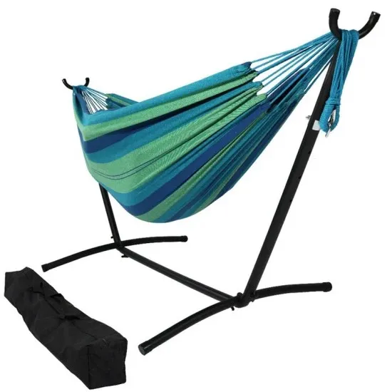 Comfortable Fabric Camping Outdoor Indoor Patio Backyard Hammockpromote sales