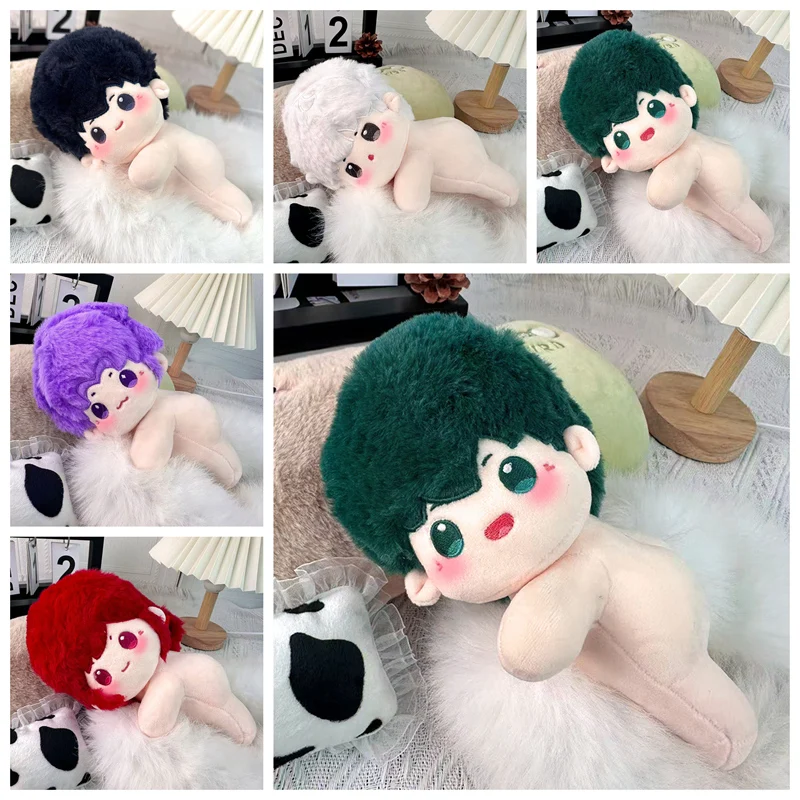 

20CM Cute Blue Lock Anime Stuffed Cotton Doll Nagi Cartoon Periphery Kawaii Figure Character Plushie Fans Collection Kids Gift