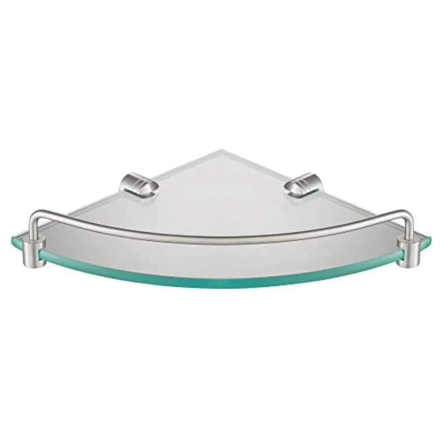 

Elie Corner Bathroom Shelf, Brushed Nickel Finish, KEA-18846BN