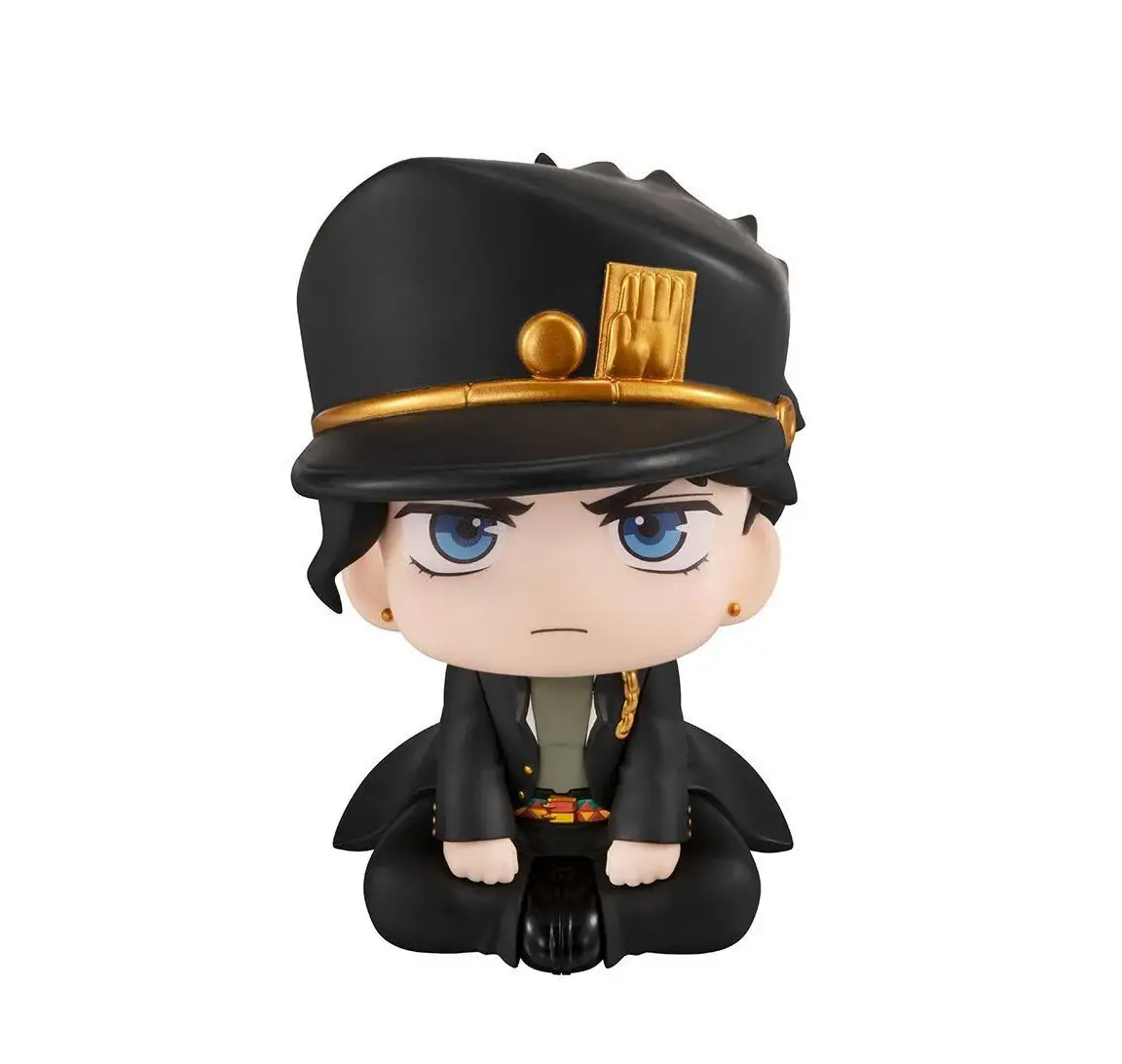 

Cute Q Version Jotaro Kujo Figure, Jojo's Bizarre Adventure Pvc Collectible Statue, Anime Model Toy Desktop Decor Gift