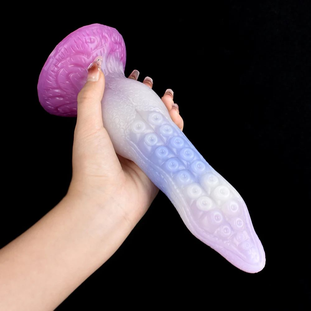 NNSX Monster Squirting Dildo Masturbator wanita Dildo gurita ButtPlug Vagina Stimulator Anal Plug mainan seks untuk wanita pria