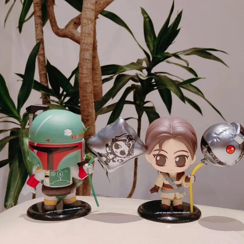 صندوق أعمى جديد من سلسلة حفلات حرب النجوم ​ ​ لعبة Ewoks Cosbi Mandalorian Darth Vader Leia Mini Doll العصرية هدية رائعة