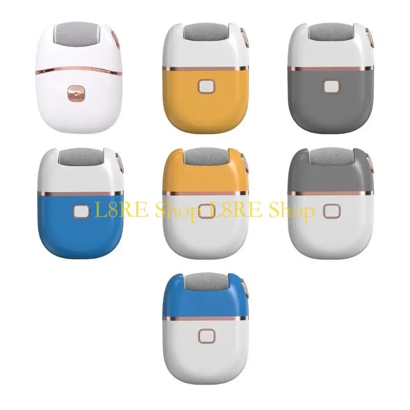 L8RE Electric Foot File Callus Remover Efficient Exfoliation  Pedicure Tool Safe Ergonomic Design For Smooth Soft Feet