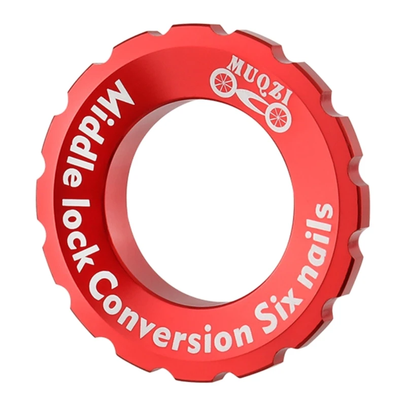 9/12/15/20mm Bike Disc Brake Hubs Rotor Lockring Bike Centerlock Lock Lockring Rings Cover Bike Brake Rotor, Disc Center