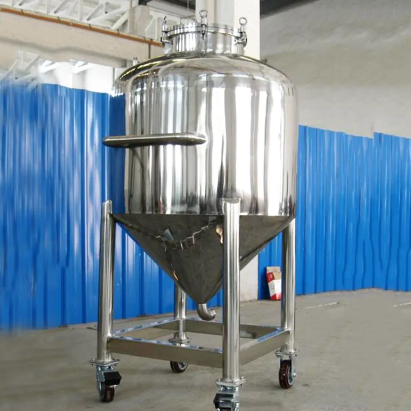 100L 1000L Stainless Steel Mixing Tank with Agitator Homogenizer Electric Juice Mixing Tank with Jacket