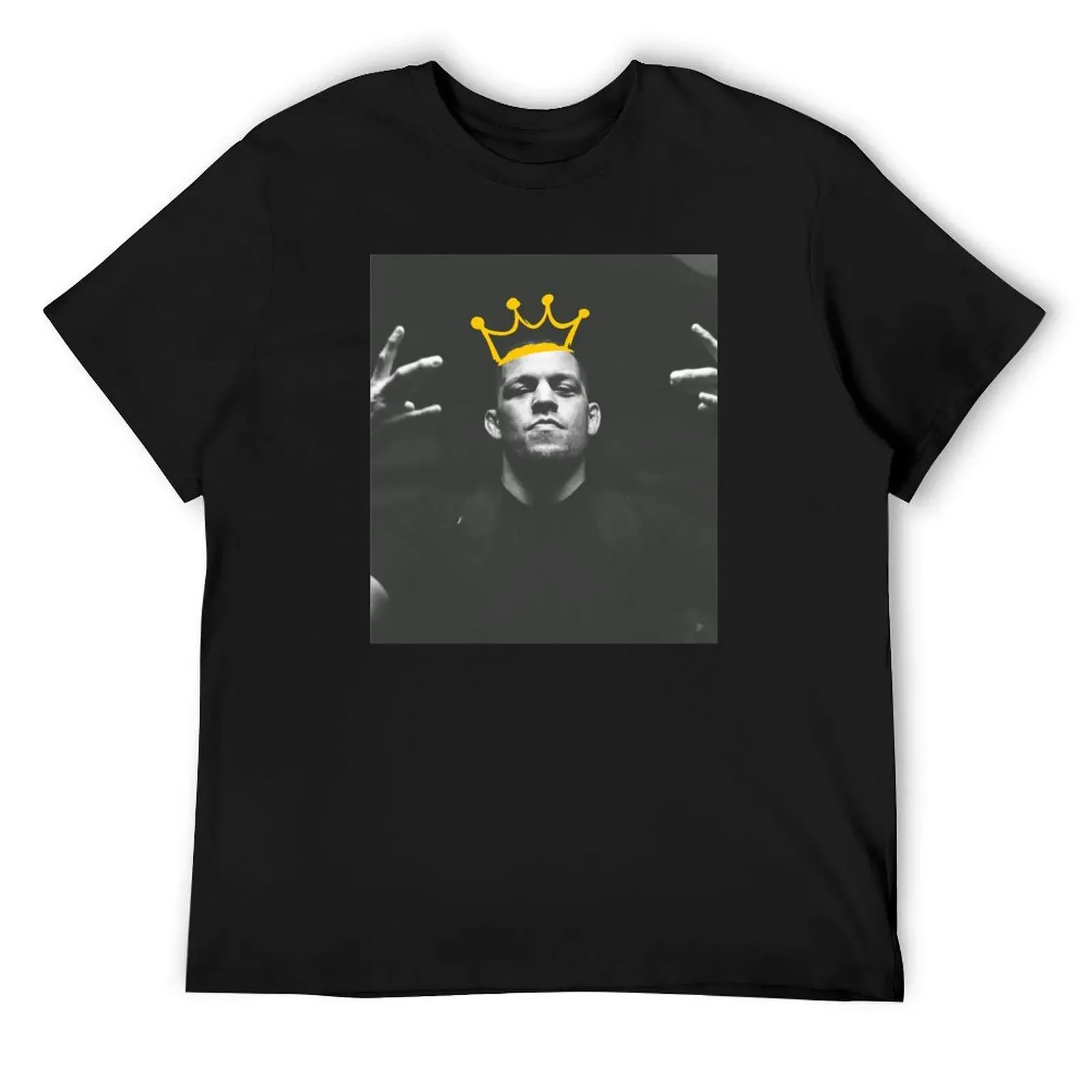 

King Nathan T-Shirt blacks oversized t shirt oversize t-shirts man vintage anime shirt mens shirts graphic tee