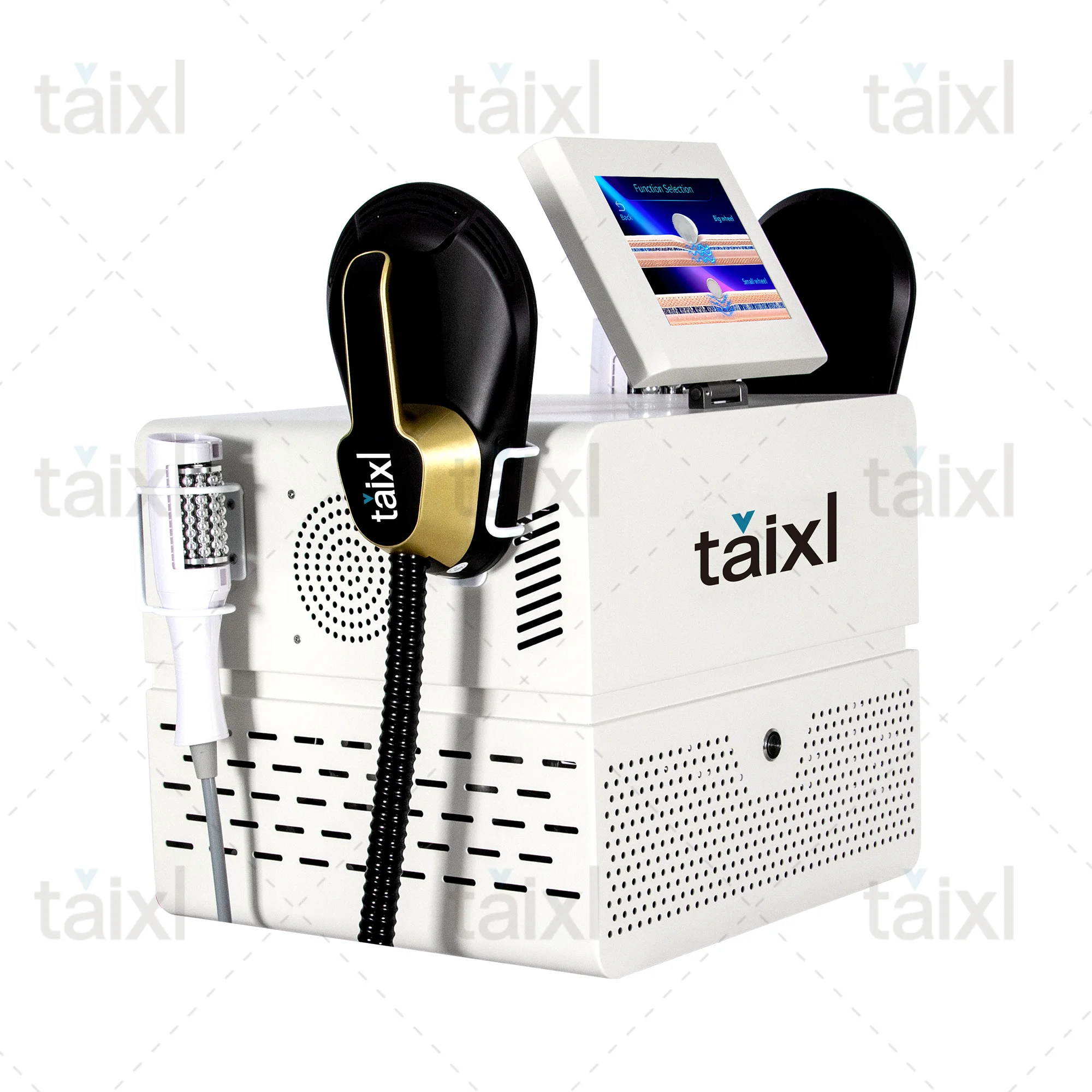 2025 신형 바디 쉐이핑 근육 이완 2 in 1 EMStaixl 지방 5D 마사지 롤러 전자기 근육 운동 트레이닝 (살롱용)