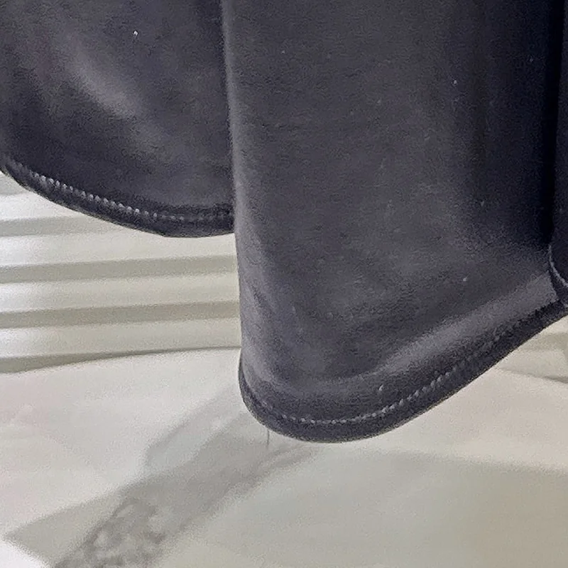 Kbq sólido minimalista imitação de couro tecido sereia saia para mulheres cintura alta temperamento saia longa estilo moda feminina novo