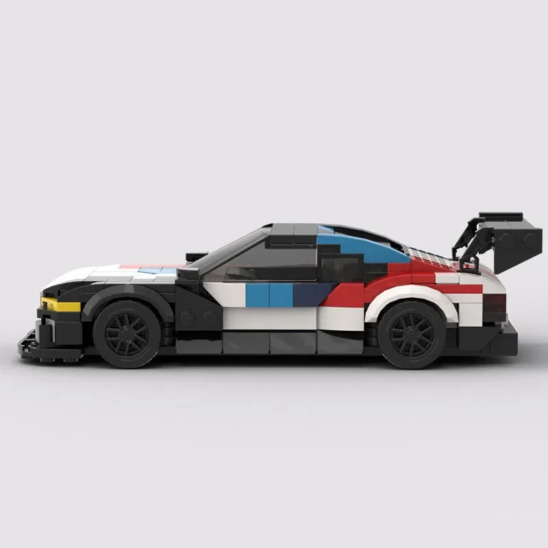 MOC-79676M4 GT3Classic Supercar Assembly Splicing Building Blocks Model MOC Creative Building Blocks Boy Kids Building Block Toy