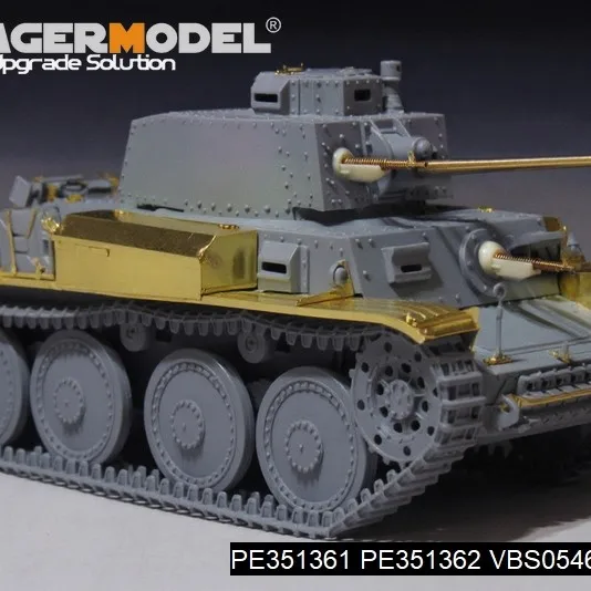 

Voyager Photo Etched Part 1/35 PE351361 WWWII German Pz.Kpfw.38(t) Ausf.E/F Upgrade Set（FOR DRAGON 6290）NOT INCLUDE TANK