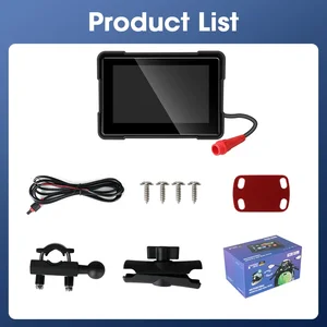 Motosiklet Carplay, Akıllı Ekran, Carplay Kablosuz, Android Otomatik, Bluetooth, Taşınabilir, Hırsızlığa dayanıklı, su geçirmez, Gece Görüş, GPS, 5 Panel, bisiklet, off road no. 1'deki en iyi 10 satış