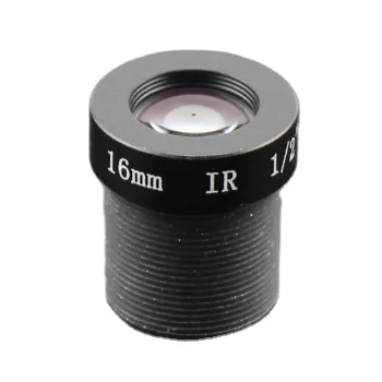 

New Lens 16mm S Mount M12 CCTV Lens 1/2.5"