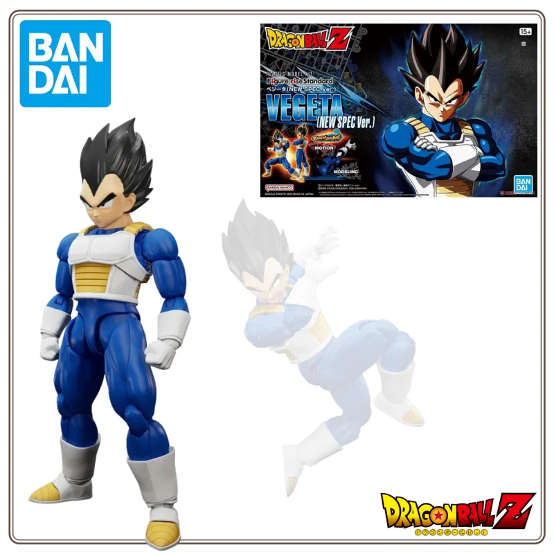 

BANDAI in Stock Original Figure-rise Standard Dragon Ball Z Vegeta (New Spec Ver.) Model Kit Action Anime Figure Plastic Model