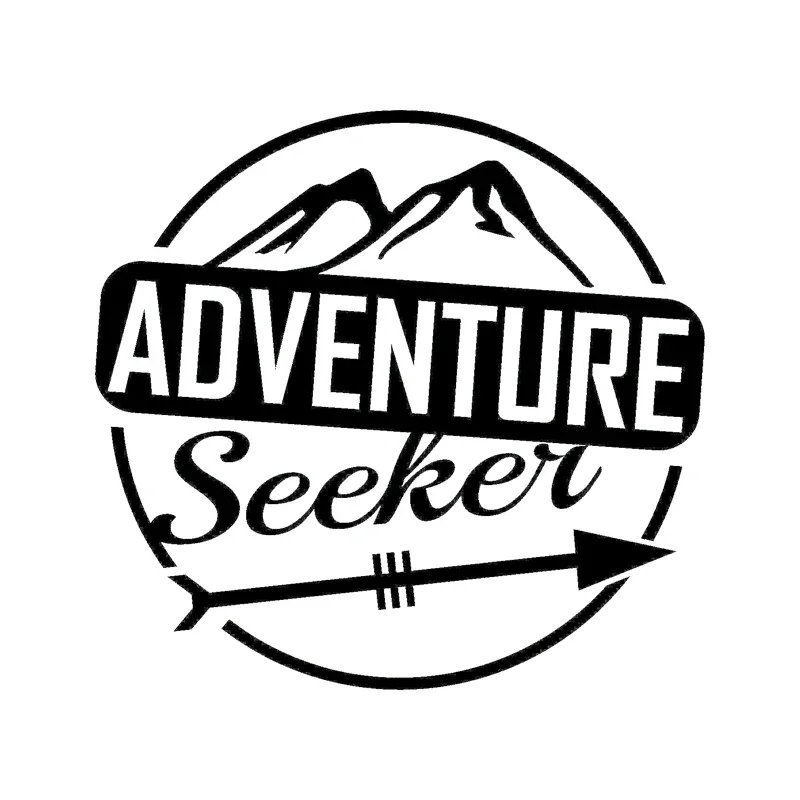15 * 15cm Fun Travel Adventure Arrow Pattern Design Car Window Bumper Camping Car Decoration Vinyl Stickers