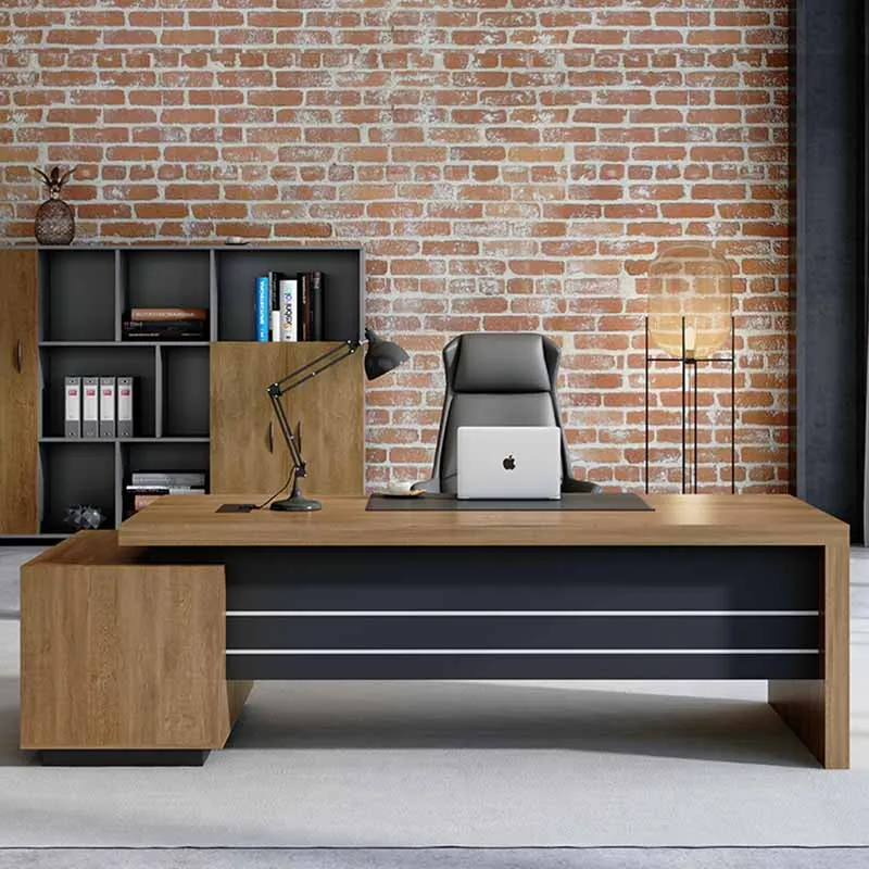 Drawer Organizer Office Desk Large Household Corner Writing Computer Office Desk Laptop Storage Home Mesa Ordenador Furniture