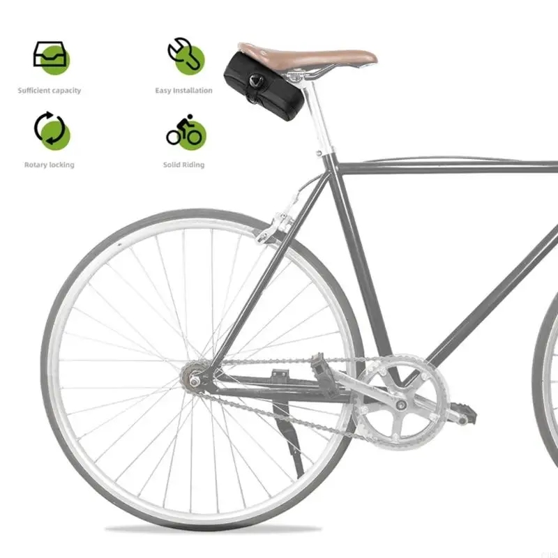 C4DE bicicletas bolsas montaje cola bicicletas bolsas maletero asientos traseros paquete bicicletas traseras