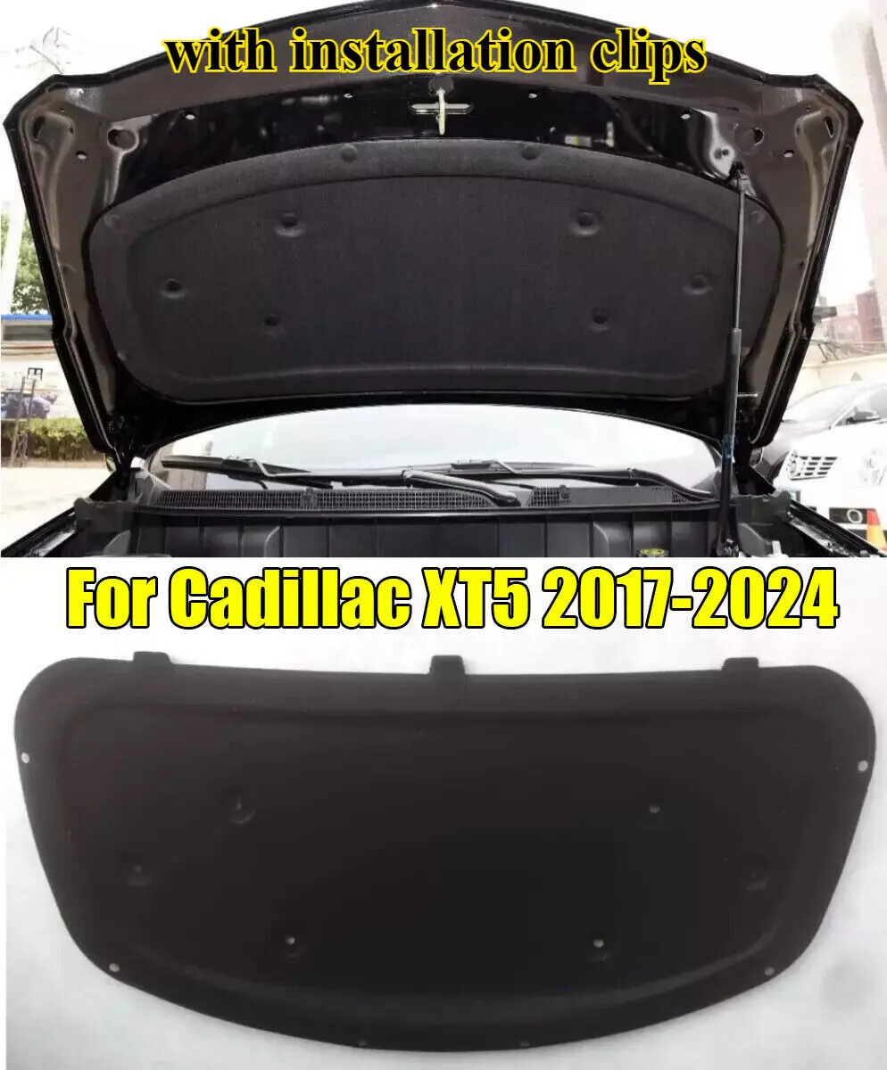 

Sound Engine Blanket Hood Insulation Pad Heat Shield For Cadillac XT5 2017-2024