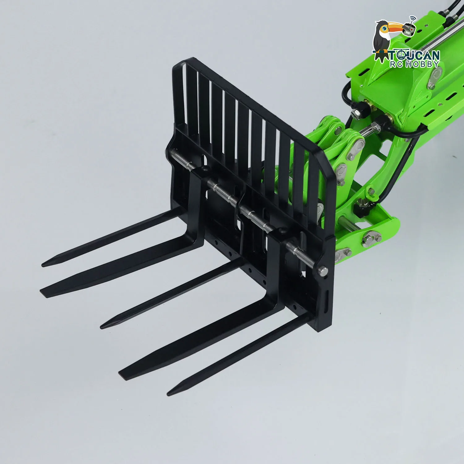 1/14 lesu at1050 4x4 rc hidráulico braço telescópico carregador garfo caminhão acabado carro luz sistema de som pintado montado modelo rc